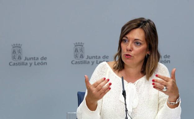 La consejera de Agricultura, Milagros Marcos