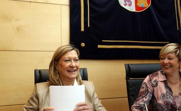 La consejera de Economía y Hacienda, Pilar del Olmo.