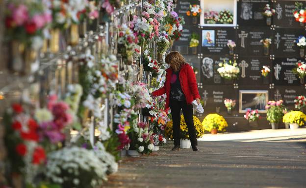 Imagen del cementerio de Ponferrada./César Sánchez