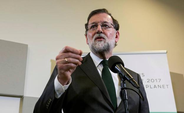 Mariano Rajoy, este miércoles en París. /EFE