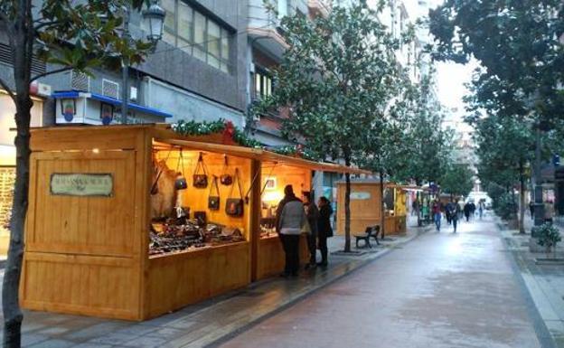El mercado de artesanos se instalará en la Avenida de España./