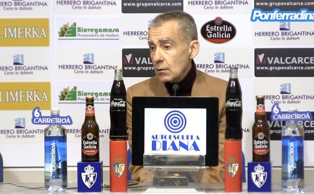 Carlos Terrazas, técnico de la Ponferradina./SDP