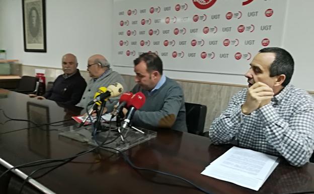 Imagen de la presentación de la manifestación del 15 de abril.