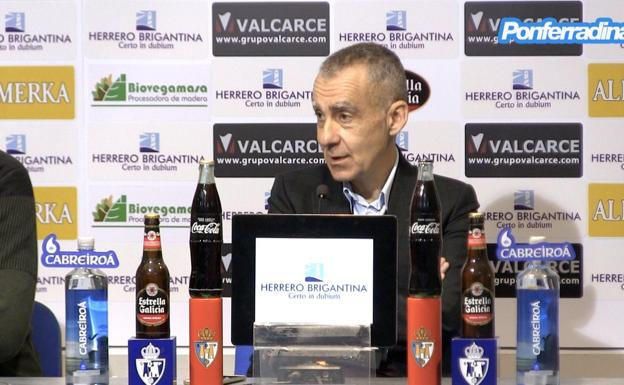 Carlos Terrazas, técnico de la Ponferradina./SDP