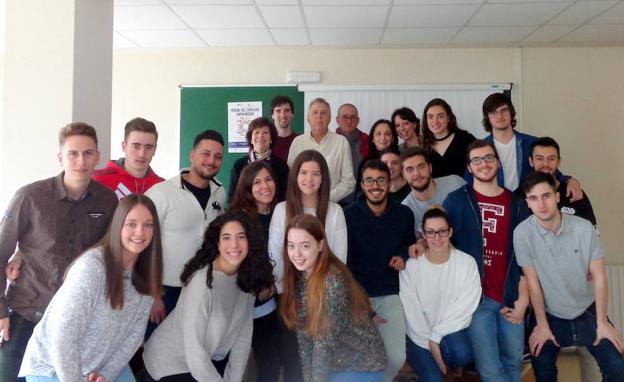 Participantes en la jornada sobre emprendimiento desarrollada en Ponferrada./