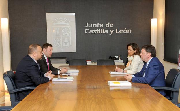 Imagen de la reunión./