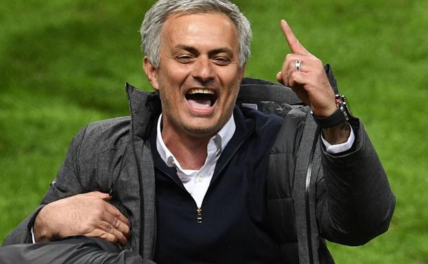 José Mourinho, entrenador del Manchester United./Efe