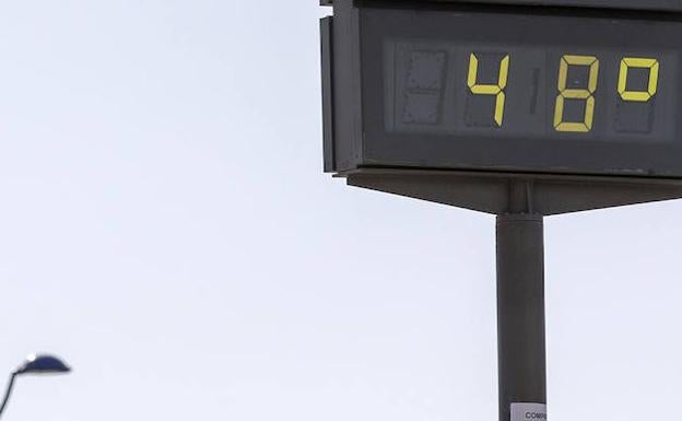 Cuando la temperatura sobrepasa los 37º, empieza a resentirse negativamente el carácter./EFE