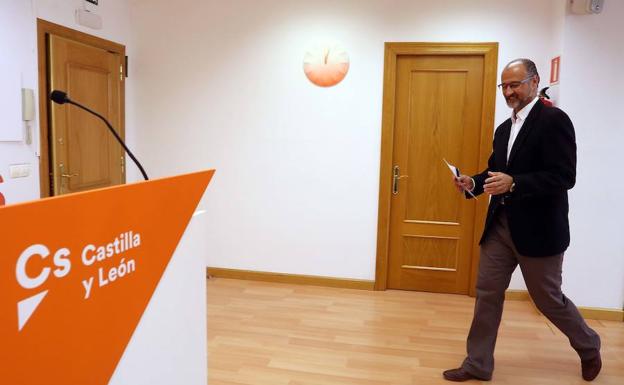 Luis Fuentes, portavoz autonómico de Ciudadanos.