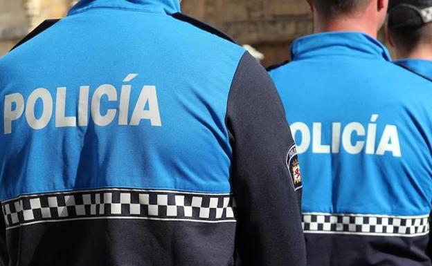 Agentes de la Policía Local de León.