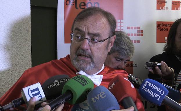 Fernando Rey, consejero de Educación, ayer en León./Leonoticias.com