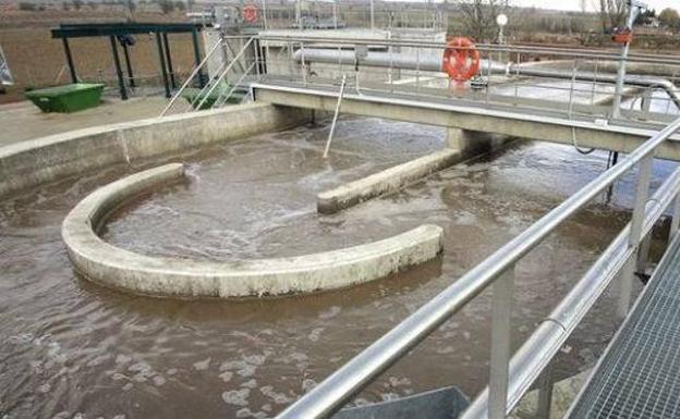 Depuradora de agua.
