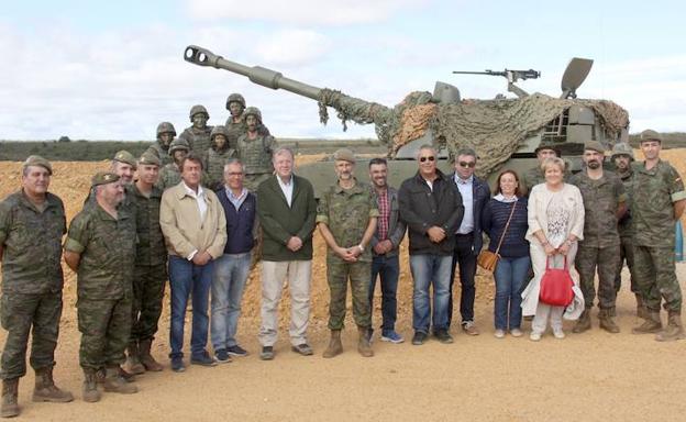 Visita a la Base Conde de Gazola.