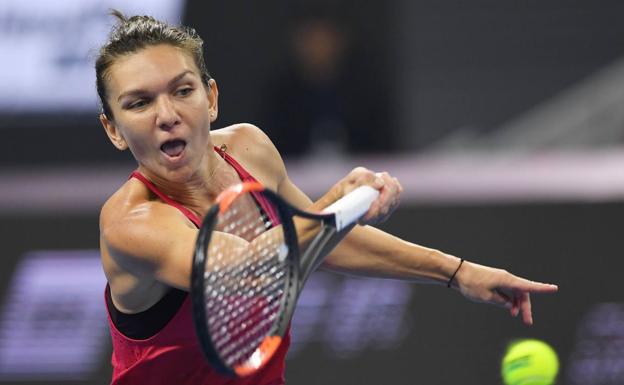La rumana Simona Halep, nueva número uno del mundo. /Afp