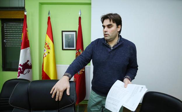 Sergio Álvarez, alcalde de Cacabelos. /César Sánchez