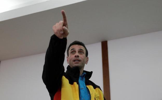 Henrique Capriles, líder de la opositora Mesa de Unidad Popular./Ricardo Moraes (Reuters)
