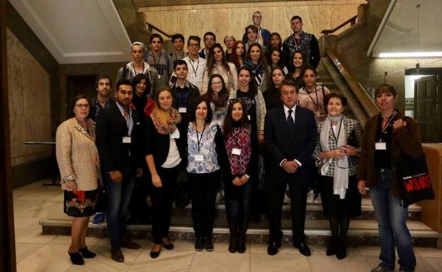 Recepción a los alumnos./