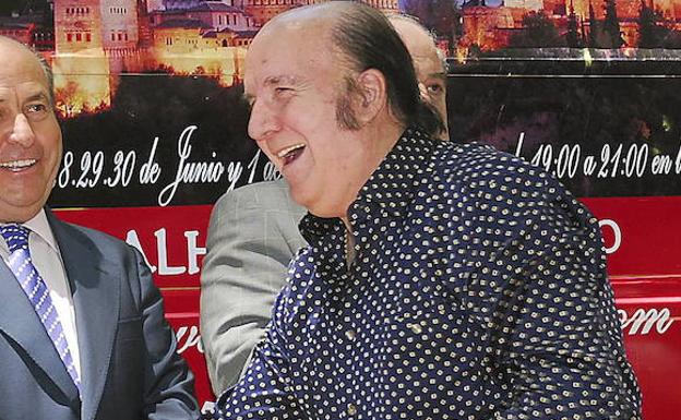 Chiquito de la Calzada, durante un acto. /Miguel Ángel Molina (Efe)