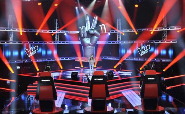 Escenario de 'La Voz'./