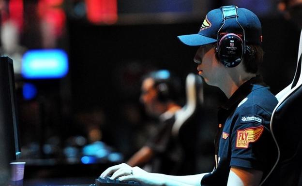 Un participante en una partida de esports./Europa Press