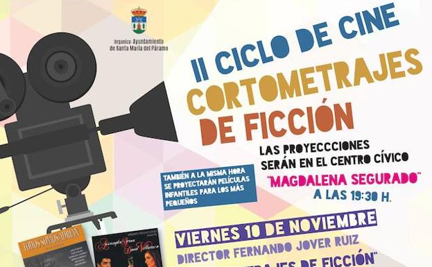 Santa María del Paramo celebra el II ciclo de cortometrajes de ficción
