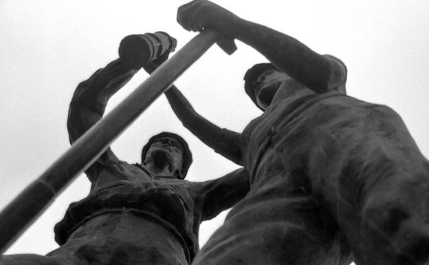Monumento minero. /
