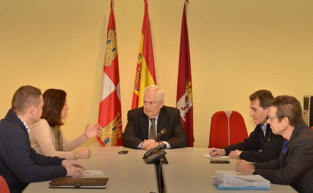 Imagen de la reunión./