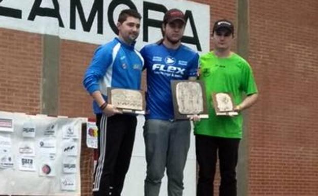 Podium del torneo./