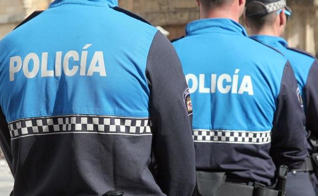 Efectivos de la Policía Local./