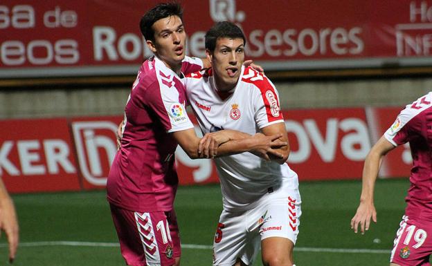 Albizua, en el partido de Copa ante el Valladolid./Peio García