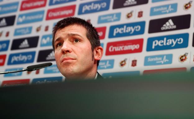Albert Celades, seleccionador nacional sub-21. /EFE