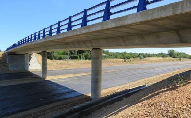 Obras en la autovía./