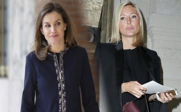 Doña Letizia y Marie-Chantal Miller./