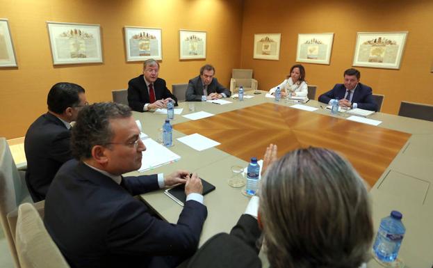 Reunión mantenida en Valladolid.