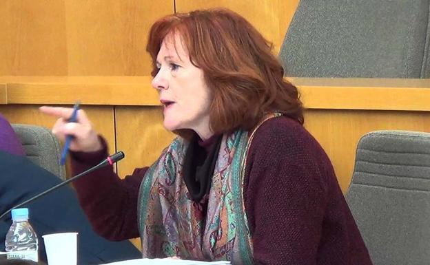 Eloína Terrón, coordinadora provincial de IU./