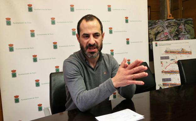 Ángel García, alcalde de Siero.