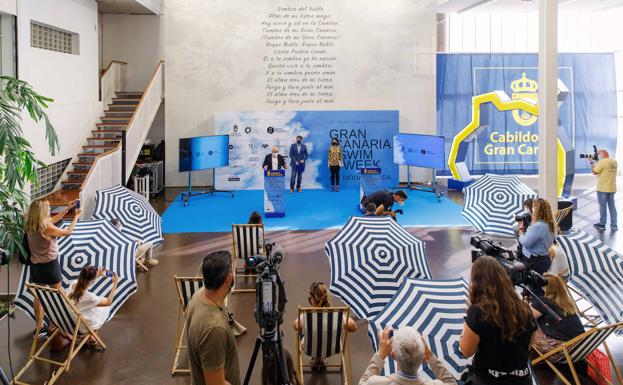 Imagen de la presentación del evento.