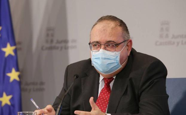 El consejero de Sanidad, Alejandro Vázquez./CACHO