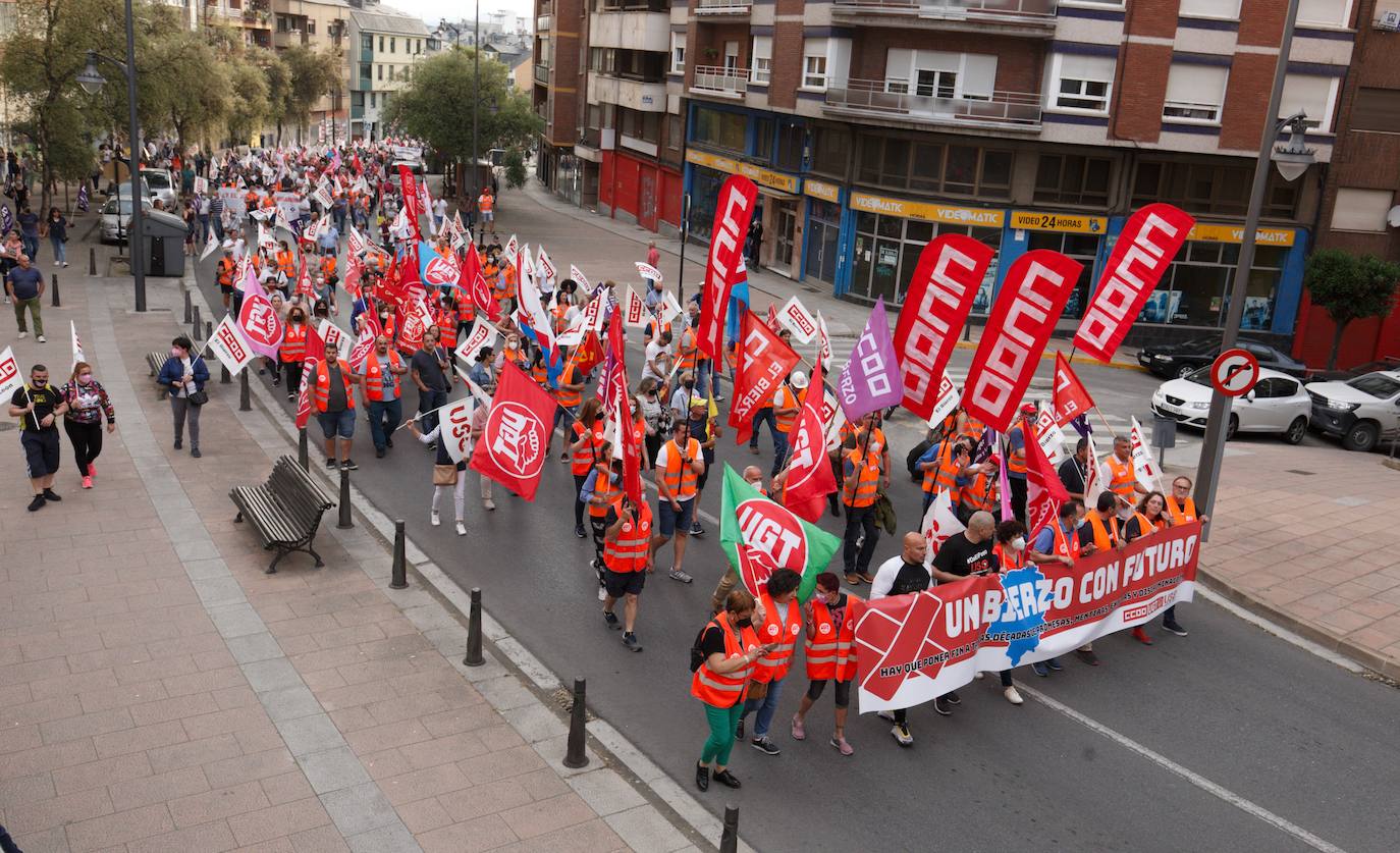 Manifestación del 12M en Ponferrada