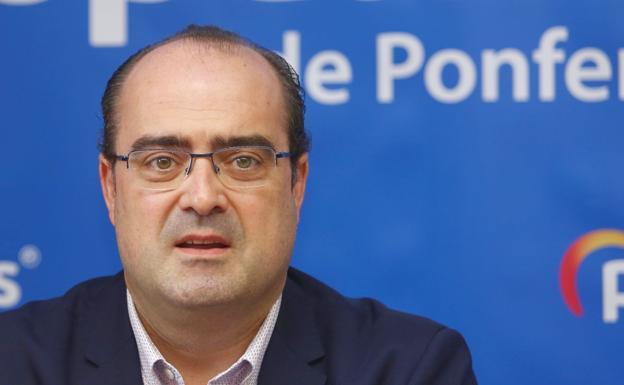 El portavoz del PP en el Ayuntamiento de Ponferrada, Marco Morala.