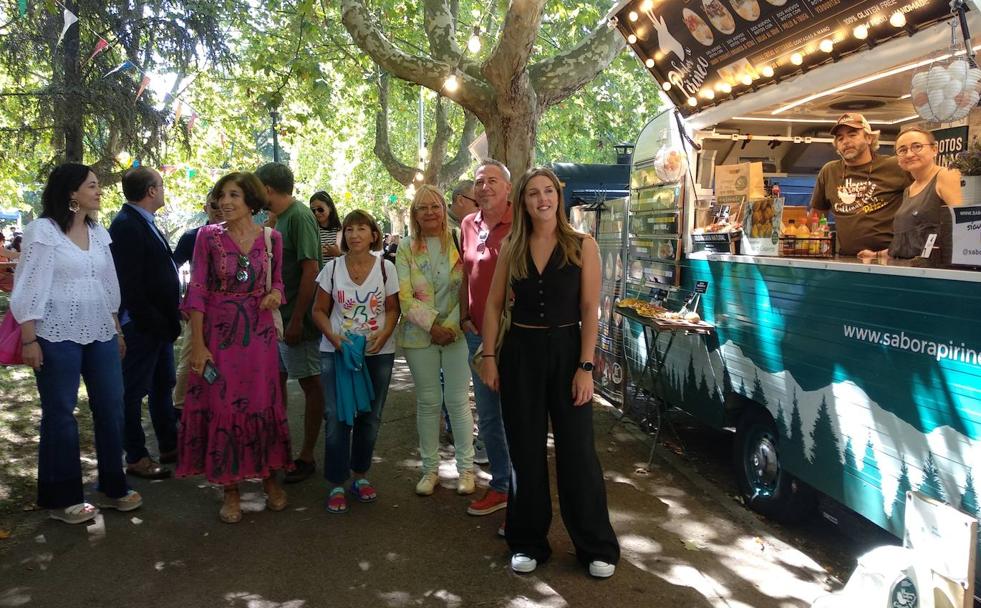 Inauguración del festival gastronómico 'Come y Calle' en el parque de la Concordia de Ponferrada./Carmen Ramos