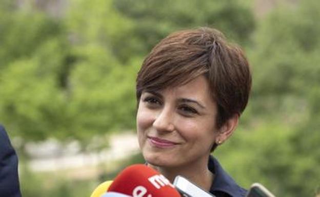 Isabel Rodríguez, ministra de Política Territorial del Gobierno de España./