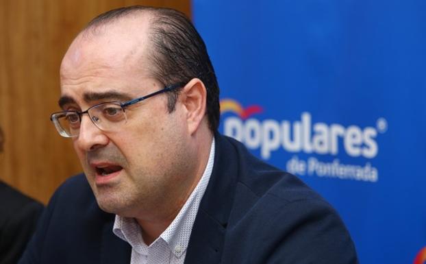 El portavoz municipal del PP, Marco Morala. 