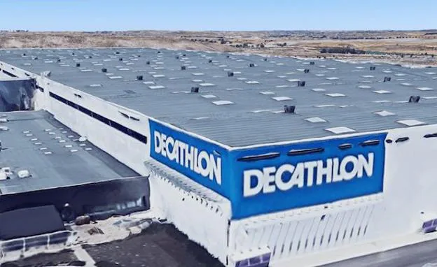 centro logistico decathlon leon