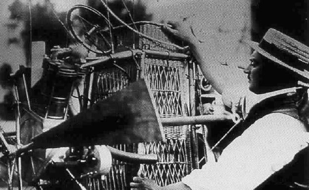 La aventura de los aeroplanos Peugeot que los nazis truncaron 1 Motor giratorio de 1905