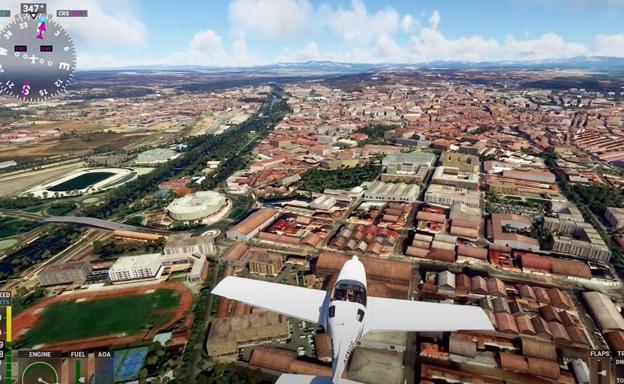 Así es León capital desde el aire... A vista de Microsoft