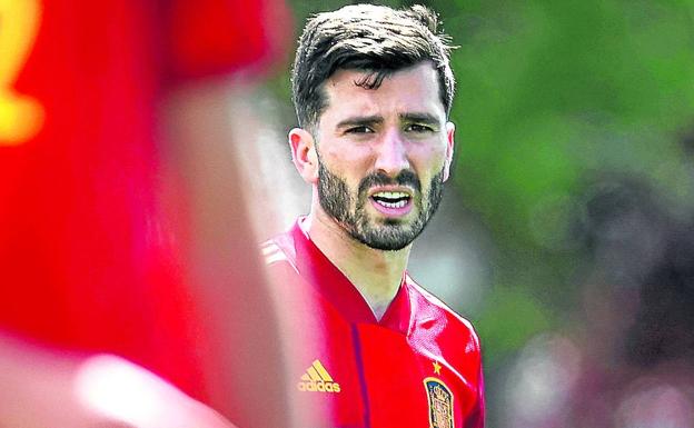 Gayà afronta con optimismo el choque ante Eslovaquia y recalca que la selección depende de sí misma. /fef