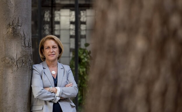 La rectora de la Universidad CEU San Pablo, Rosa Visiedo, ocupa el cargo desde julio de 2019. /VIRGINIA CARRASCO