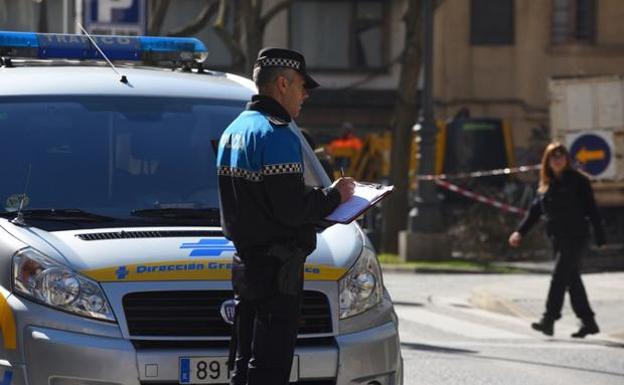 Policía Municipal de Ponferrada./