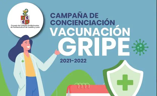Partial image of the vaccination campaign poster. 
